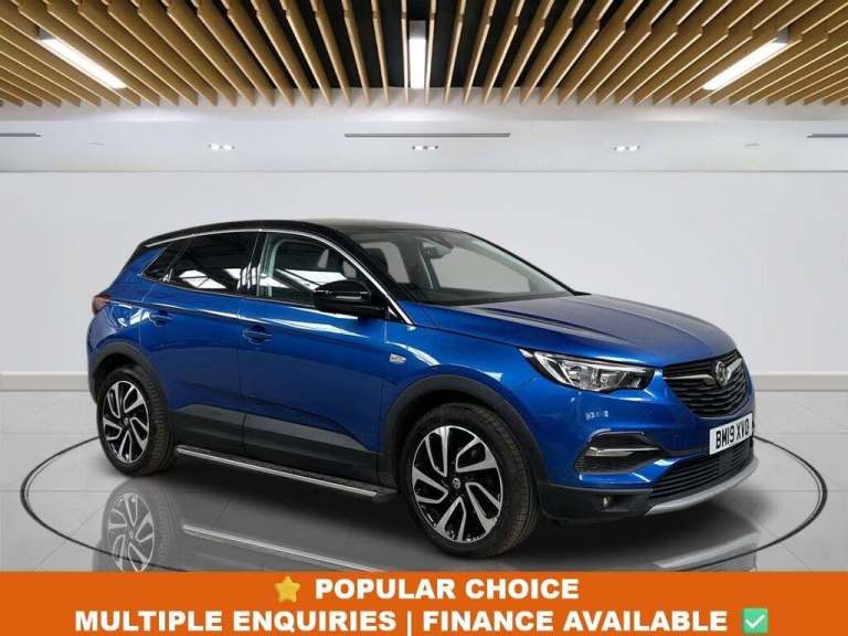 2019 Vauxhall Grandland X 1.2 Turbo Elite Nav 5dr Auto [8 Speed] HATCHBACK PETROL Automatic