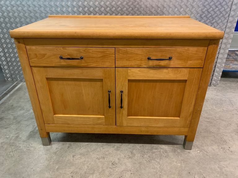 Marks & Spencer Freestanding Beech Kitchen Dining sideboard 120x60x90cm 