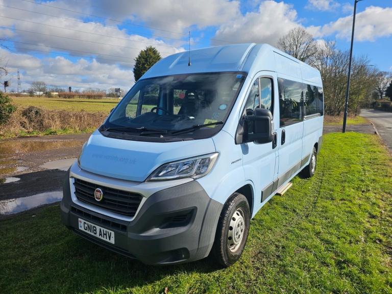 FIAT DUCATO MAXI 15 SEATS EURO 6 ULEZ 1 OWNER CHARITY BUS NO VAT MOT 11/2026