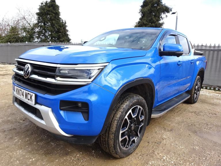 2024 74 REG VOLKSWAGEN AMAROK STYLE TDI 4MOTION AUTO PICK UP DAMAGED SALVAGE