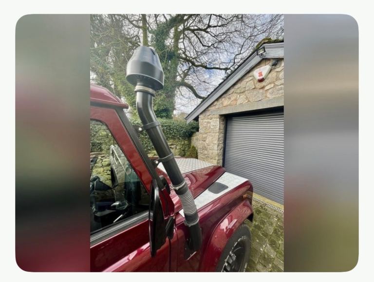 Landrover Defender factory fitted Snorkel 