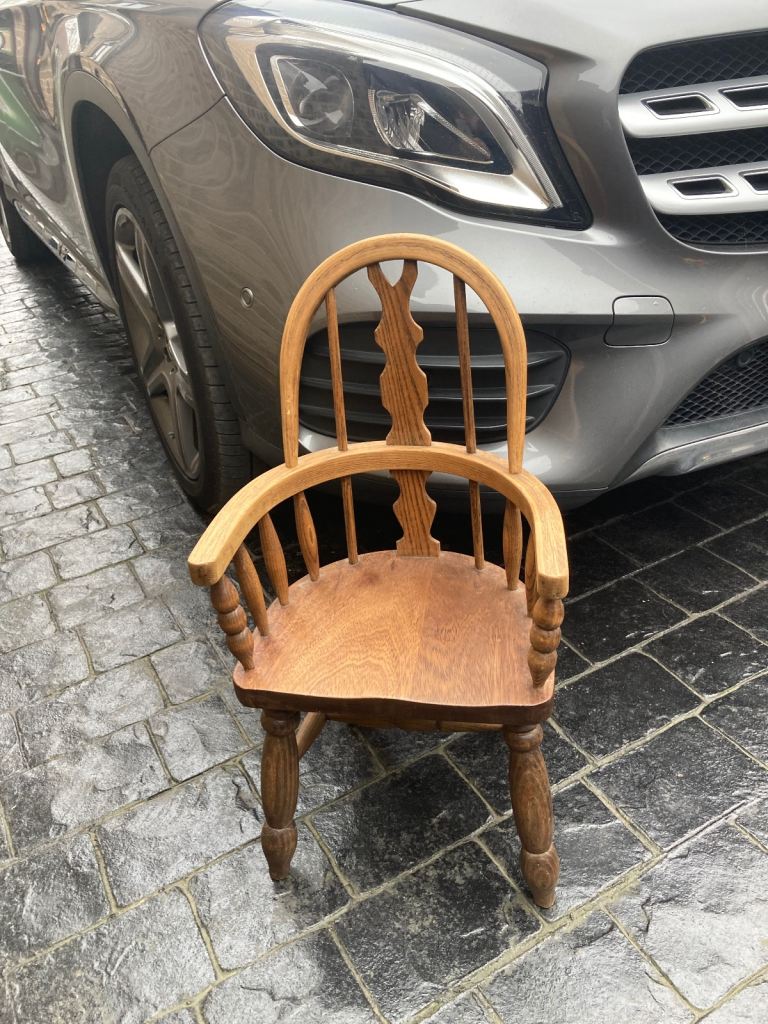 Antique child’s Windsor chair