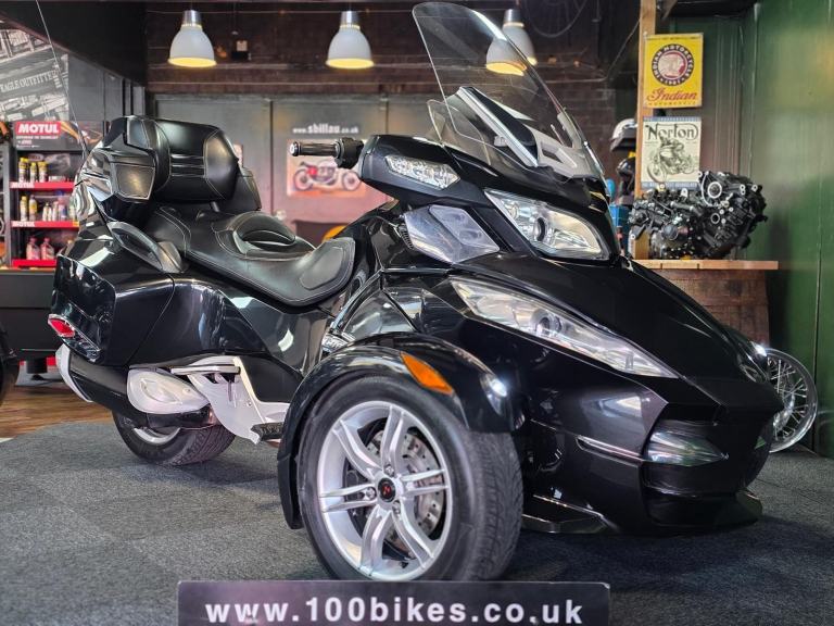 2010 CAN-AM SPYDER RT-S SE5 SEMI AUTO TRIKE
