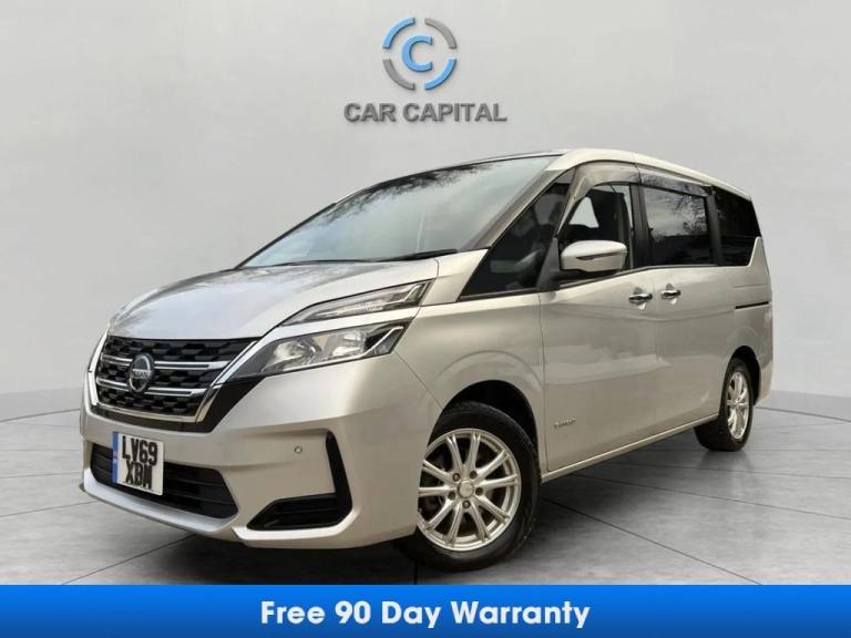 2020 69 NISSAN SERENA 2.0 PURE DRIVE S-HYBRID PETROL CVT 8 SEATS