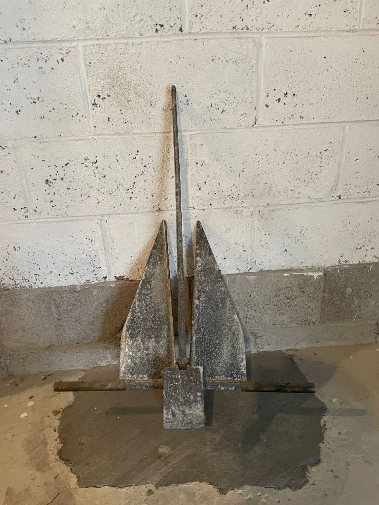 Large Danforth Boat Anchor for Yacht – No Chain