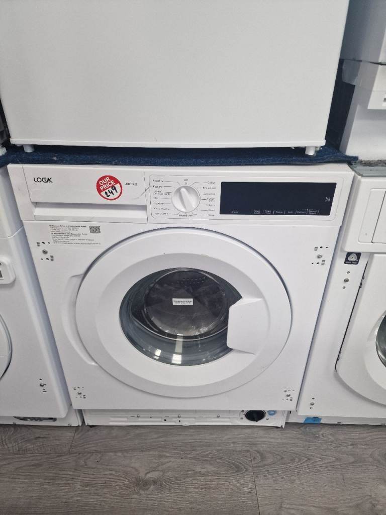 Logik 8kg Integrated Washing Machine - Fast Delivery!! 
