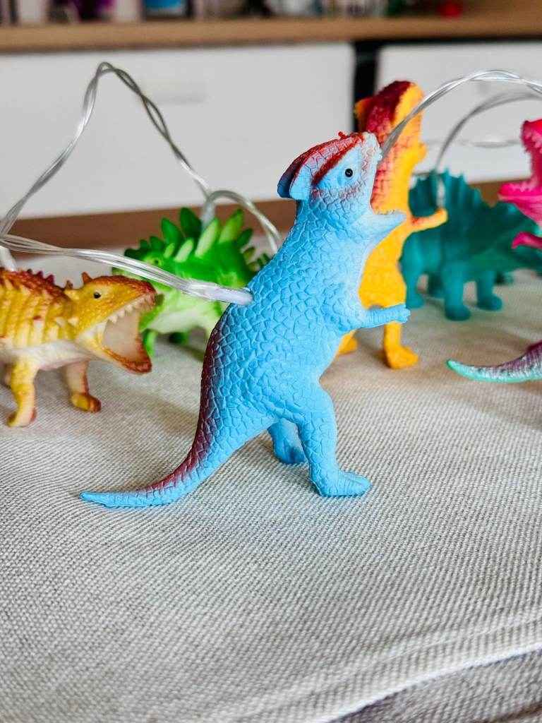 Dinosaur Fairy Lights | Children's String Lights | Bedroom Decor