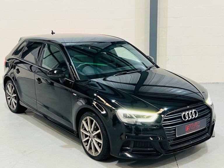 2017 67 AUDI A3 1.5 TFSI COD BLACK EDITION SPORTBACK 5DR PETROL MANUAL EURO 6 (S