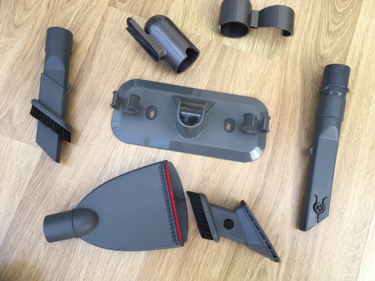 Vax hoover attachments and battery 