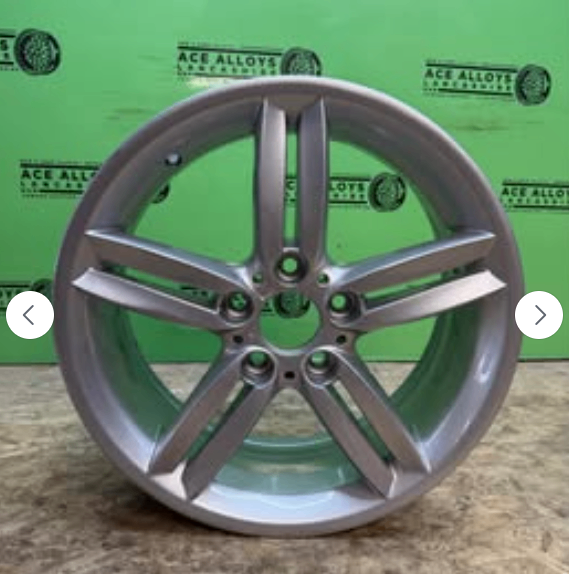 GENUINE OEM BMW 1 SERIES 18” x 7.5J 5x120 FRONT ALLOY WHEEL X 1