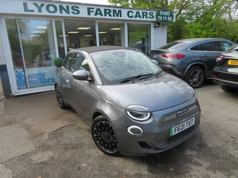2021 Fiat 500 87kW La Prima 42kWh 2dr Auto CONVERTIBLE ELECTRIC Automatic