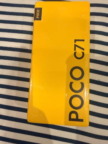 New POCO C71 Mobile Phone, 128GB Storage, Black | in Southside
