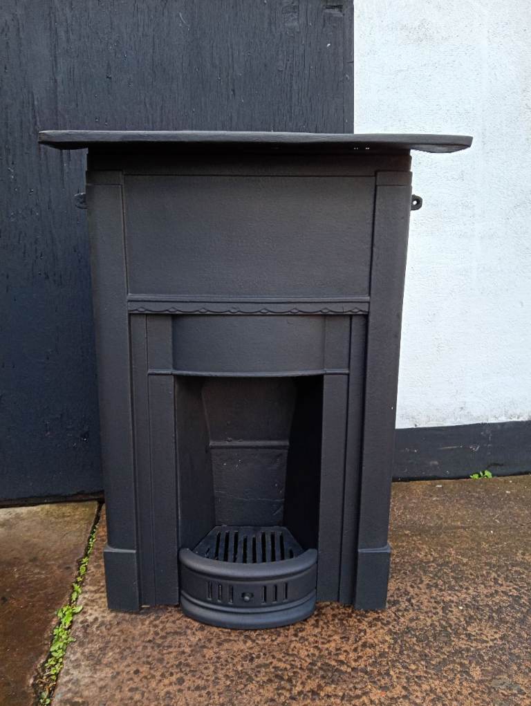 Cast iron fireplace 
