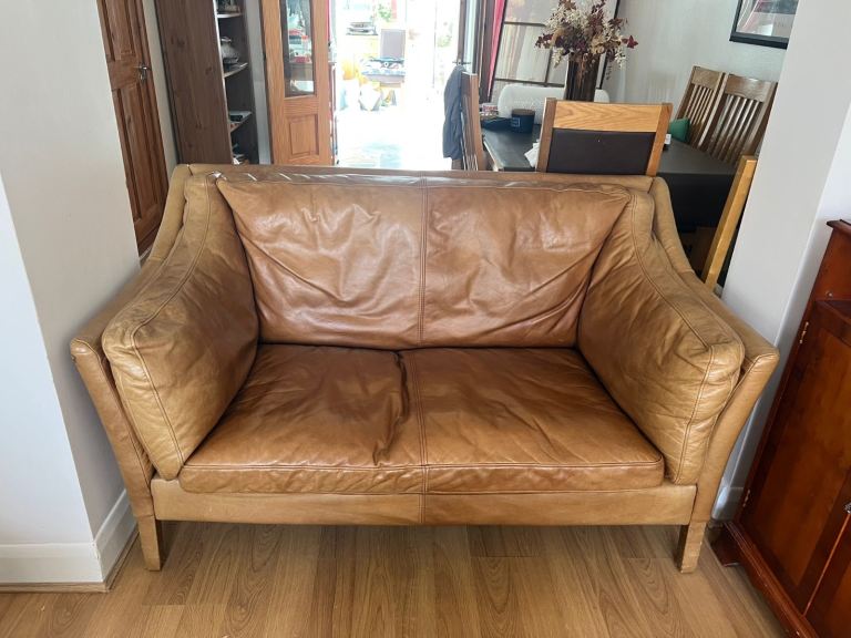 Used 2 seater leather sofa