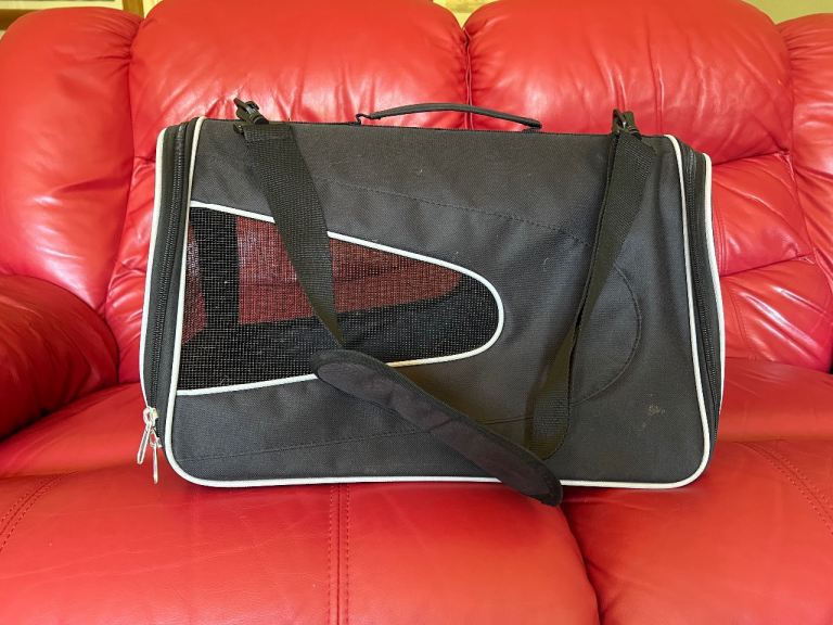 Cat Carrier - Canvas & Fortified Mesh VGC