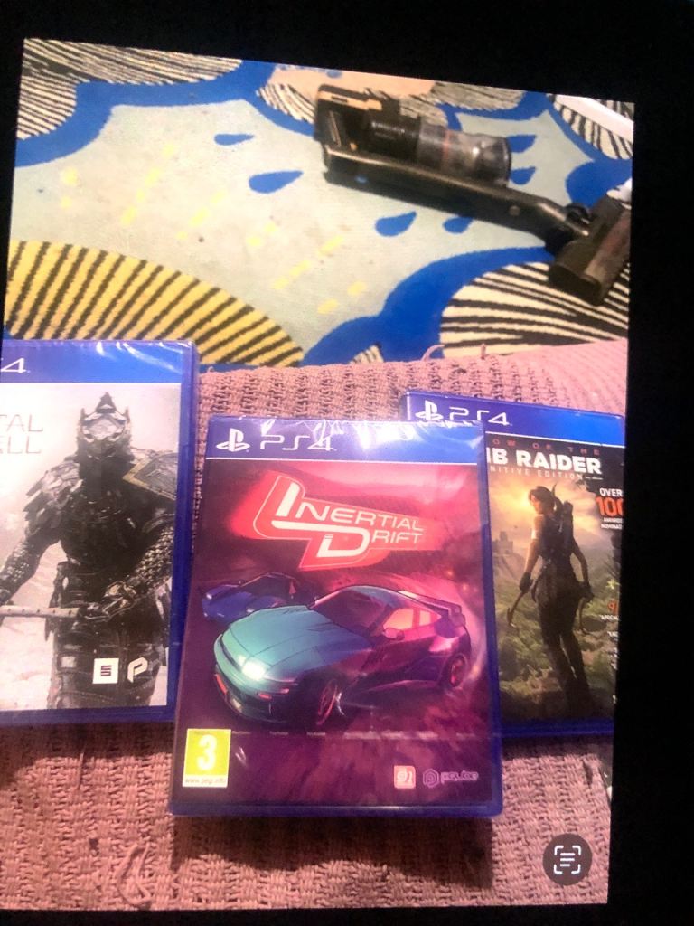 PS4 Games - Inertial Drift & Rise of the Tomb Raider