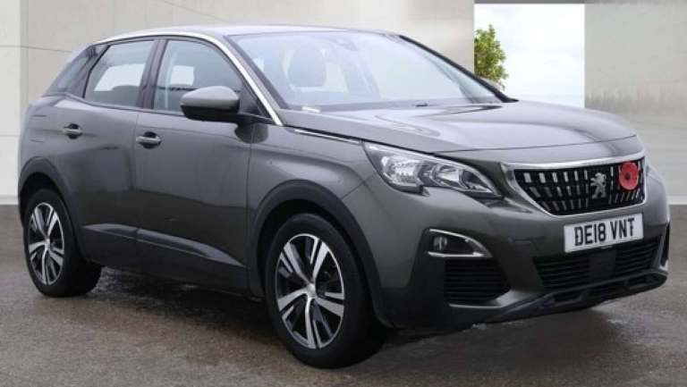 2018 Peugeot 3008 1.2 3008 Active S/S 5dr SUV Petrol Manual