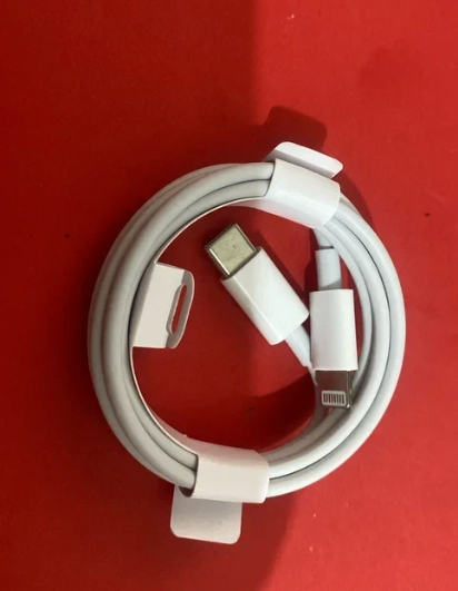 USB c to 8 pin 20W lightning iPhone charging cable 1 meter 1pc