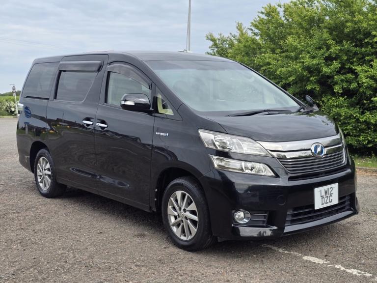 2012 Toyota Vellfire ZR PETROL/HYBRID 2.4 E-FOUR  MPV Hybrid Electric Automatic