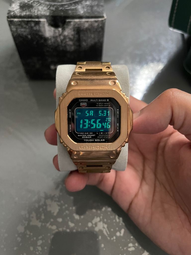 G-Shock Metal Square - Solar Powered - Rose Gold