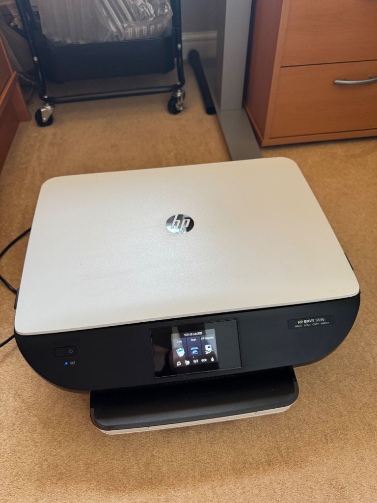 HP Envy 5646 All-in-One Wireless Inkjet Printer – Immaculate Condition