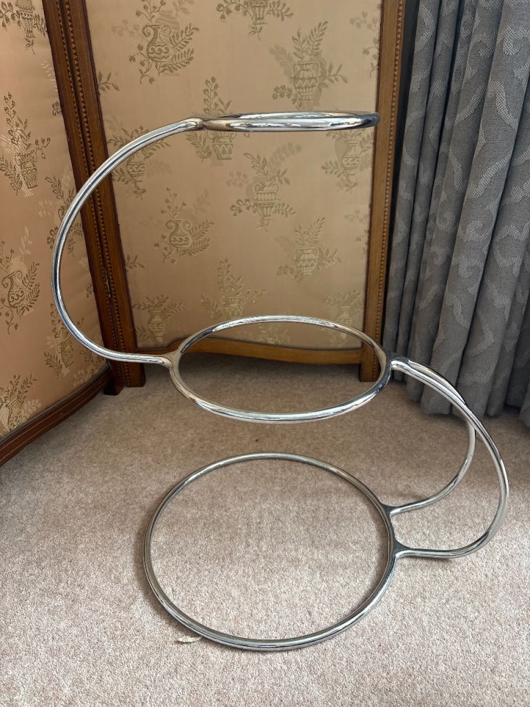3 tier s shaped wedding cake stand 