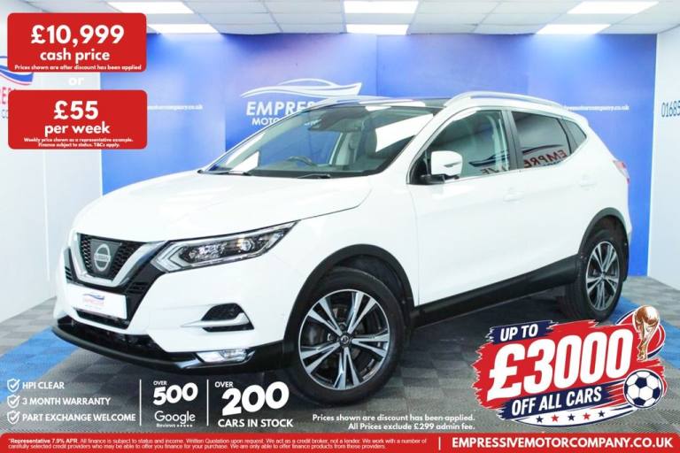 2018 18 NISSAN QASHQAI 1.2 DIG-T TEKNA SUV 5DR PETROL XTRON EURO 6 (S/S) (115 PS