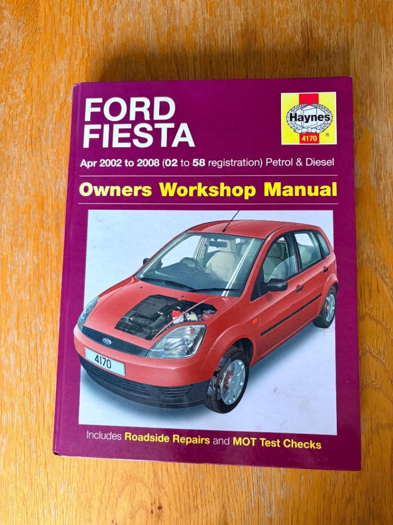 Haynes Manual Ford Fiesta 2002-2008