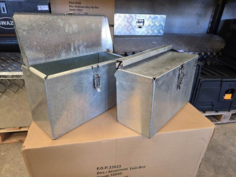 Steel toolbox suitable for Plant trailer drawbar diggers rollers