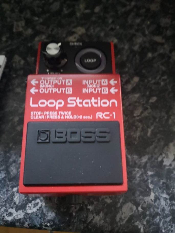 Boss RC-1 Loop Station Guitar Effects Looper Pedal RC1