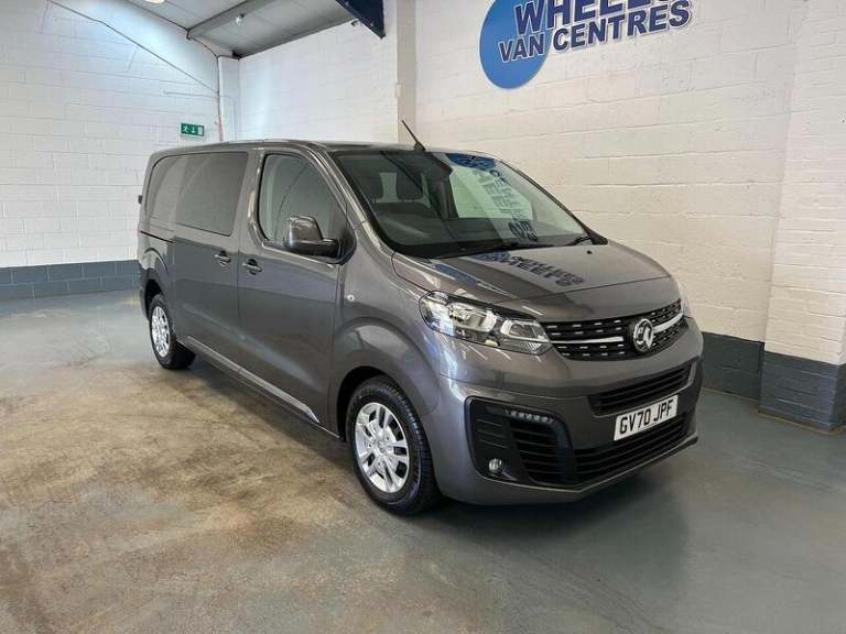 2020 Vauxhall Vivaro 3100 2.0d 120PS Sportive H1 D/Cab PANEL VAN DIESEL Manual