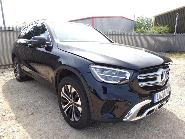 2020 20 REG MERCEDES BENZ GLC 300 SPORT 4MATIC AUTO DAMAGED REPAIRABLE SALVAGE