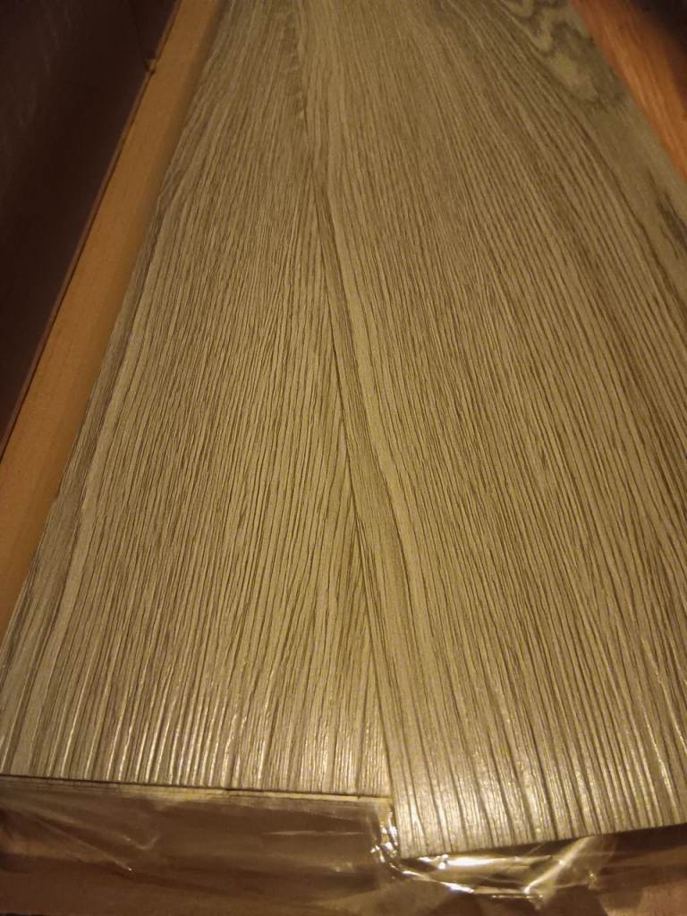 5m² GREY Floor Planks Tiles Self Adhesive Wood Effect PVC Vinyl Flooring Mat 36x