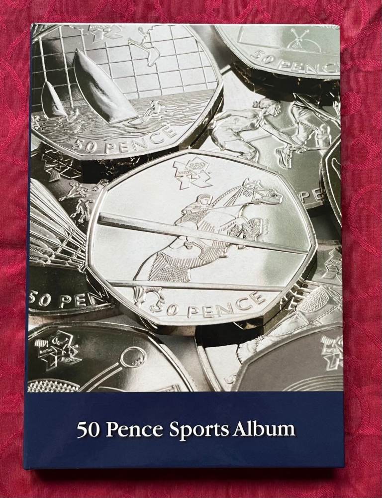 London 2012 Olympic 50p Complete 29 Sports Coin Collection Plus Completer Medallion