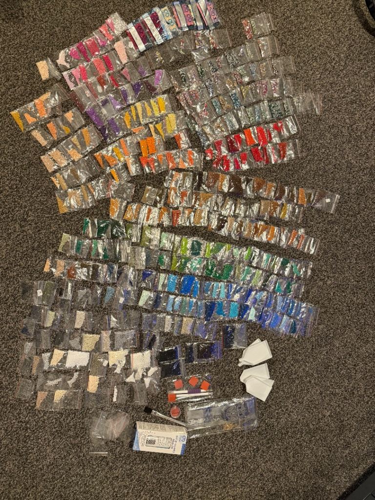 Crystal Art bundle large , glue, trays wax Keyring LOW price til 31 December 