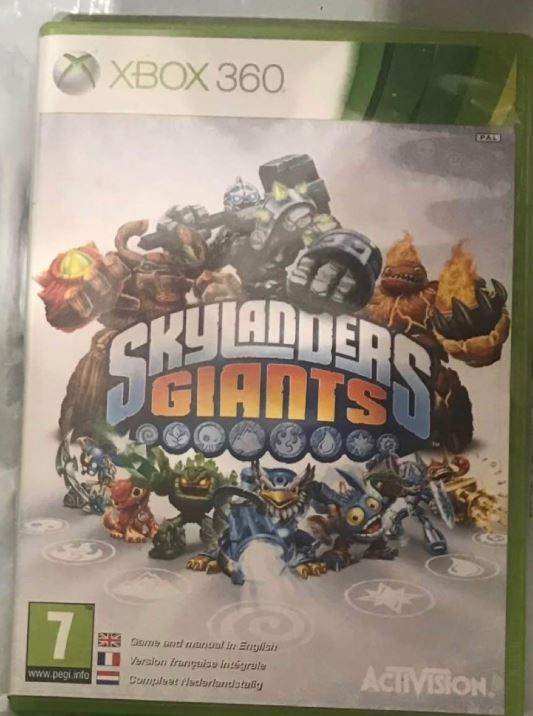 Skylanders giants XBOX 360 game