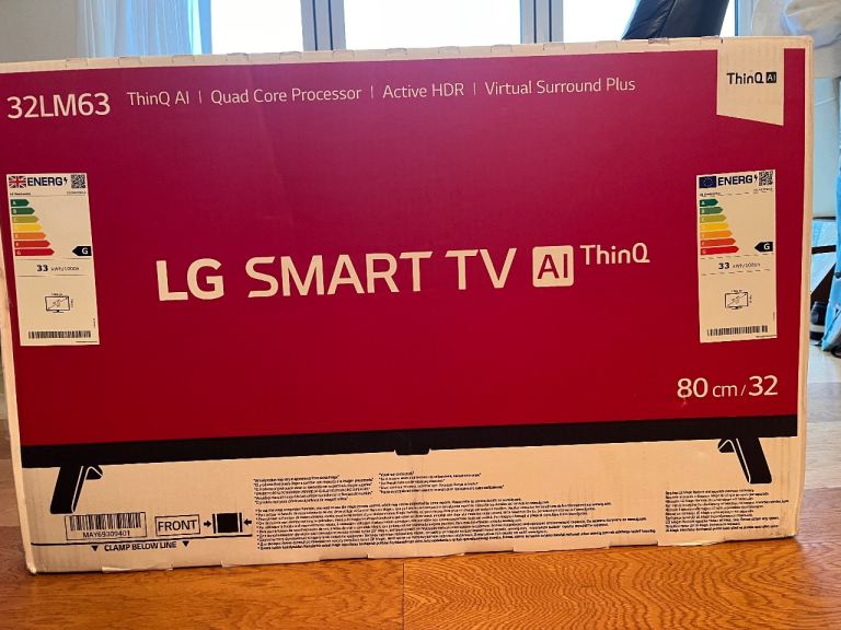 32”/80cm LG Smart Tav