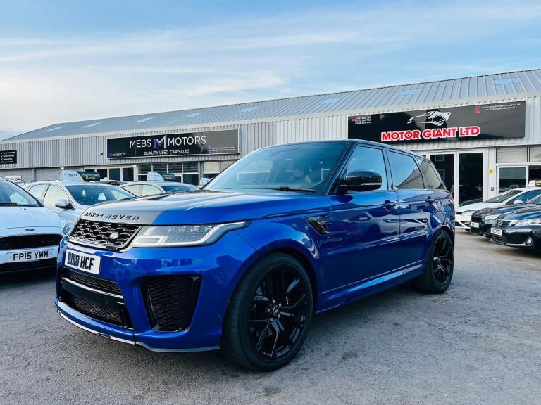 2018 Land Rover Range Rover Sport 5.0 P575 V8 SVR Auto 4WD Euro 6 (s/s) 5dr ESTATE Petrol Automatic
