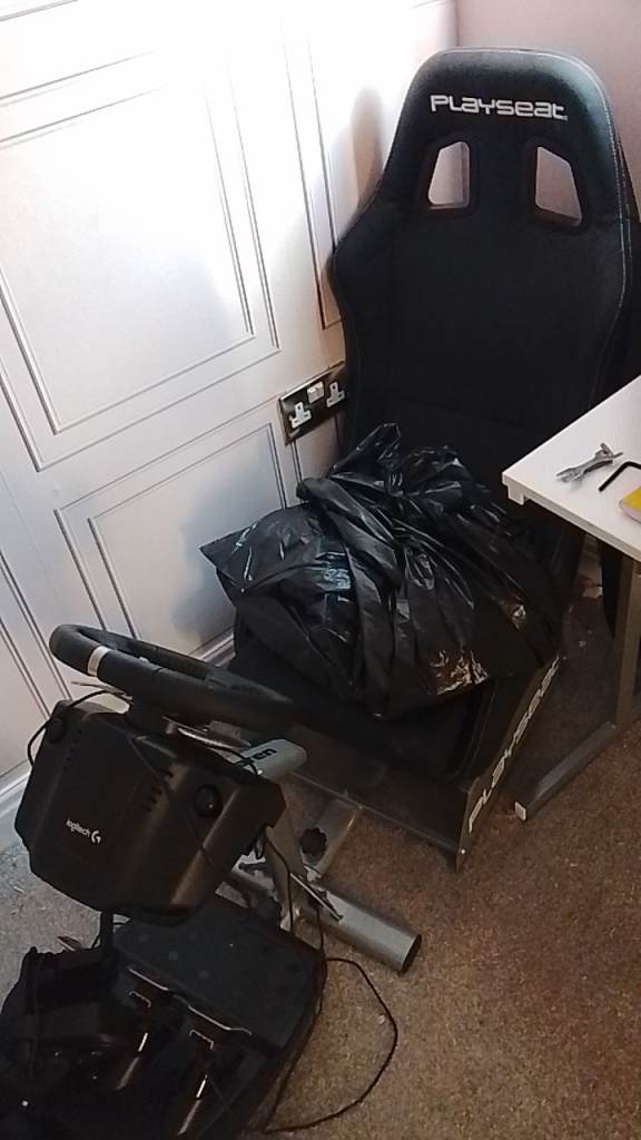 Car wheel gaming chair with seat gear and peddles 