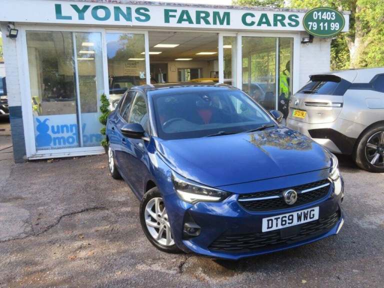 2020 69 VAUXHALL CORSA 1.2 TURBO SRI HATCHBACK 5DR PETROL MANUAL EURO 6 (S/S) (1