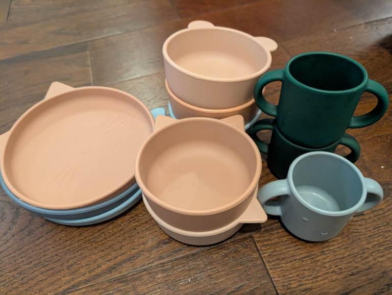 Liewood plates, bowls and cups