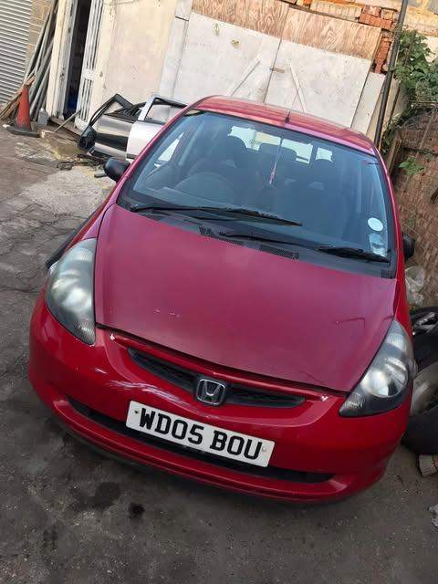 honda jazz mk1 red 2002 to 2008 parts for breaking 