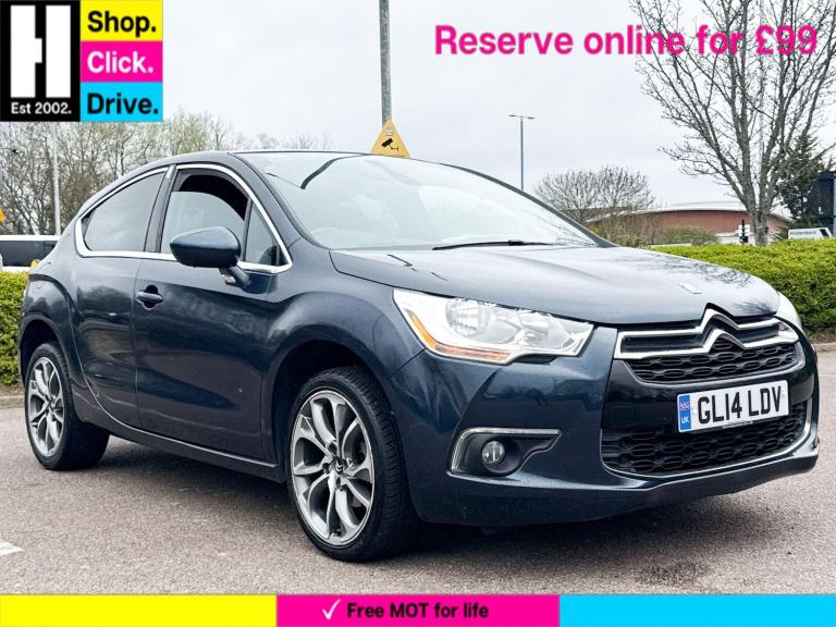 2014 Citroen DS4 1.6 VTi DStyle Hatchback 5dr Petrol Manual Euro 5 (120 ps) HATCHBACK Petrol Manual