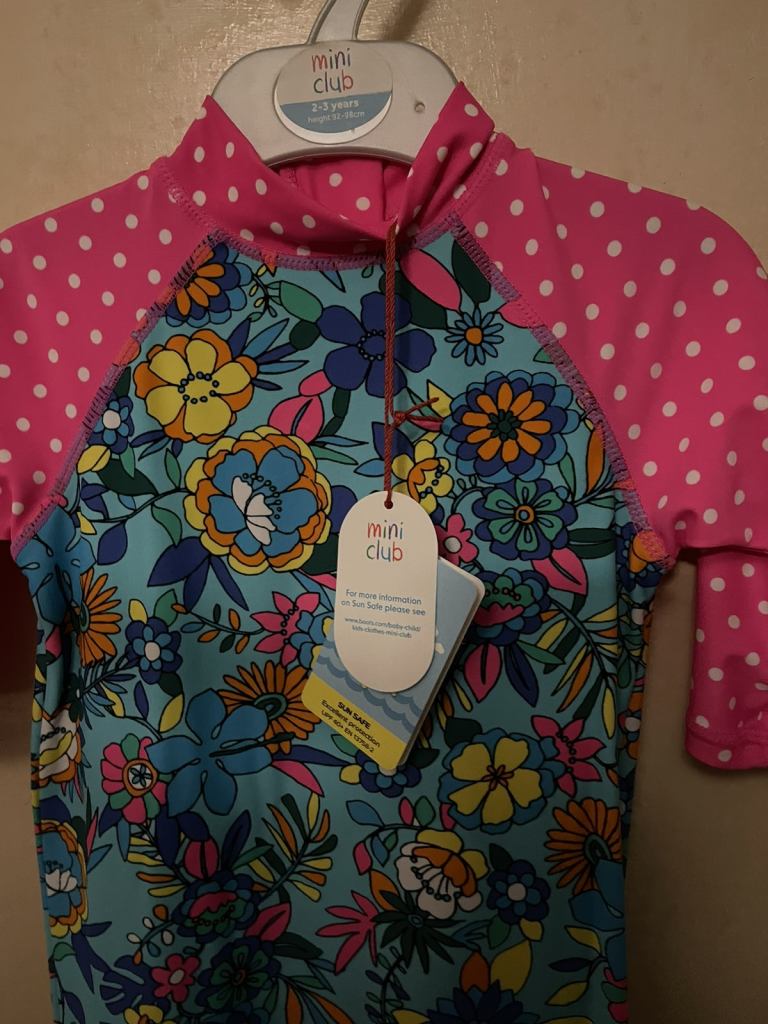 Girls 2-3years swimming suit £10