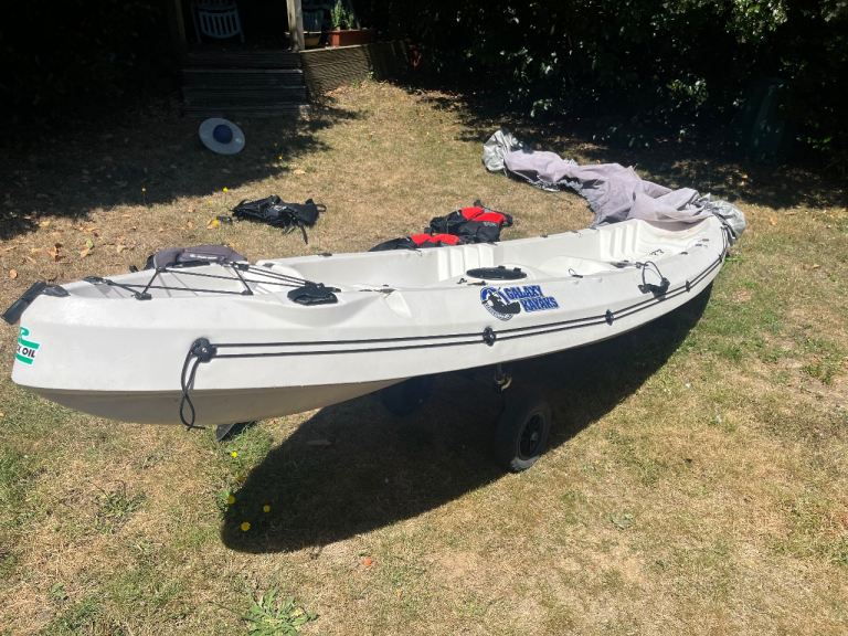 Galaxy Kayaks Tandem Kayak with Paddles and Seats