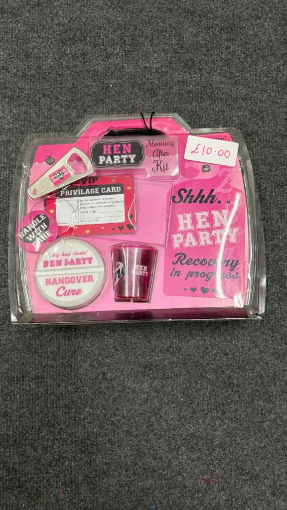 Hen Party- Morning after Kit 