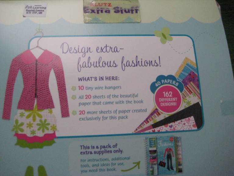 Klutz Extra Stuff Paper Fashions for Only £5.00