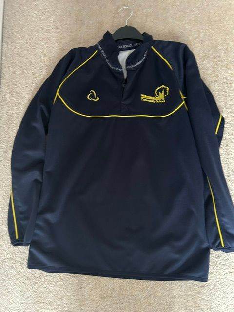 New Melksham Oak Navy Rugby Shirt Size S