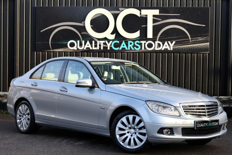 2010 Mercedes C Class C350 3.0 V6 CDI Elegance Diesel *Iridium Silver + Alpaca*