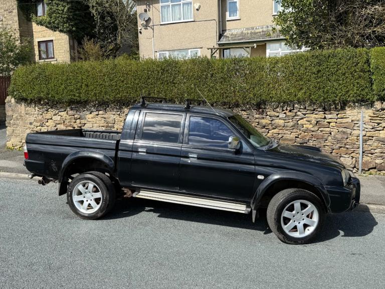 2003 Mitsubishi L200 Double Cab TD Warrior 4WD 113Bhp PICK UP Diesel Manual